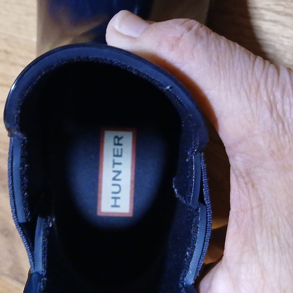 Hunter Navy Footwear